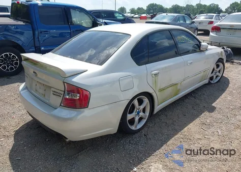 2005 Subaru Legacy 2.5Gt Limited из США, поврежденный, VIN 4S3BL676354206880